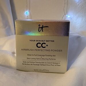 it cosmetics your skin but better cc+ airbrush perfecting powder